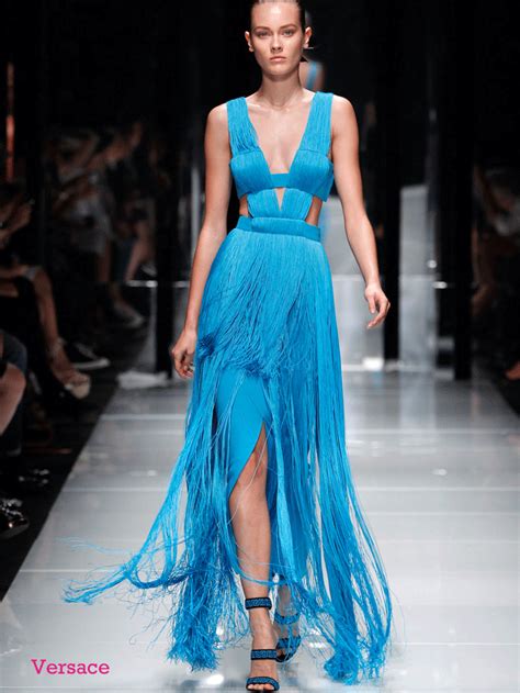 versace blue sheer dress|Versace floral dress.